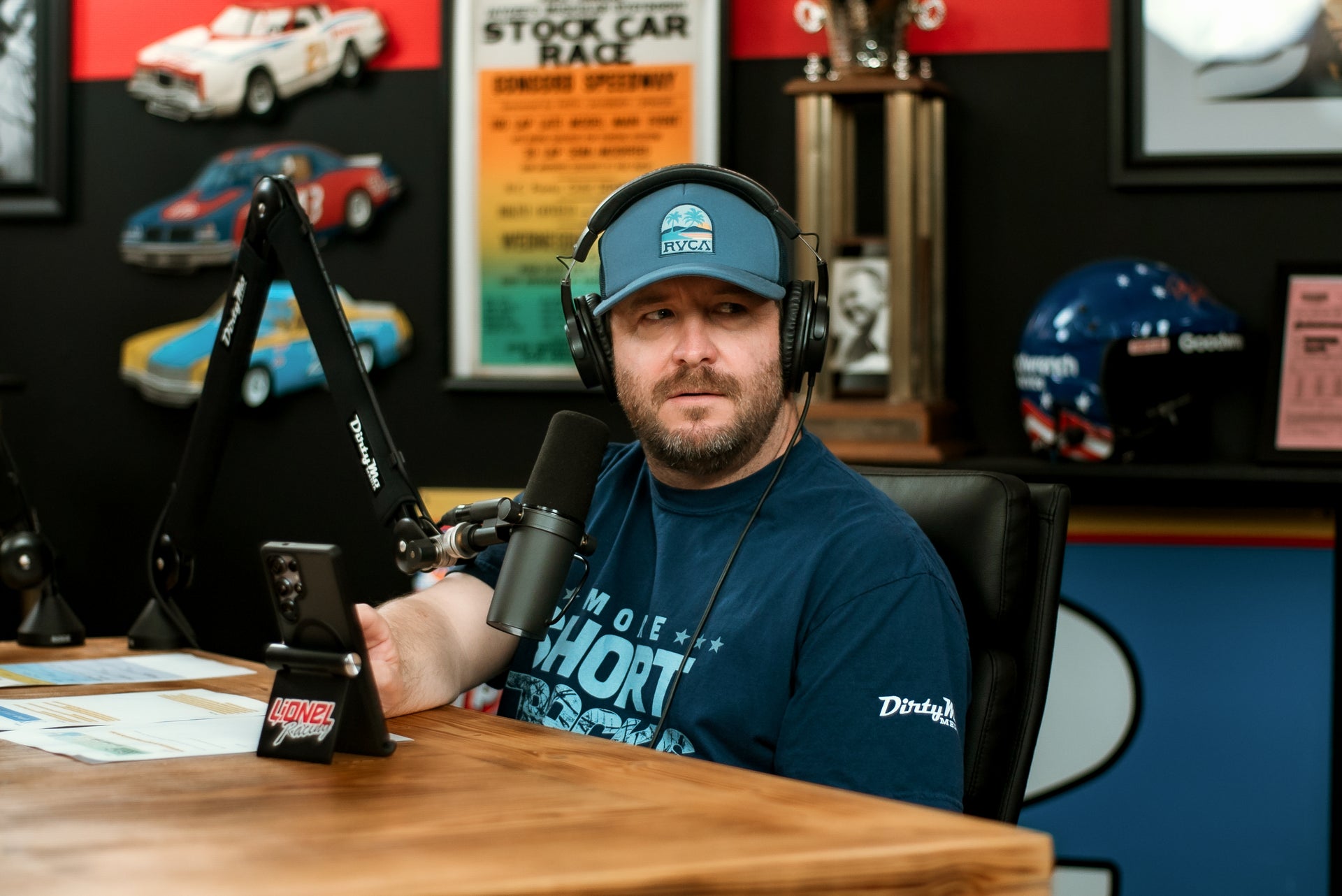 More Short Tracks Burnout Cotton Tee