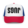 White / Royal / Red